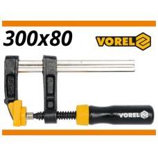 Presa lemn 80 mm x 300 mm TUV VOREL